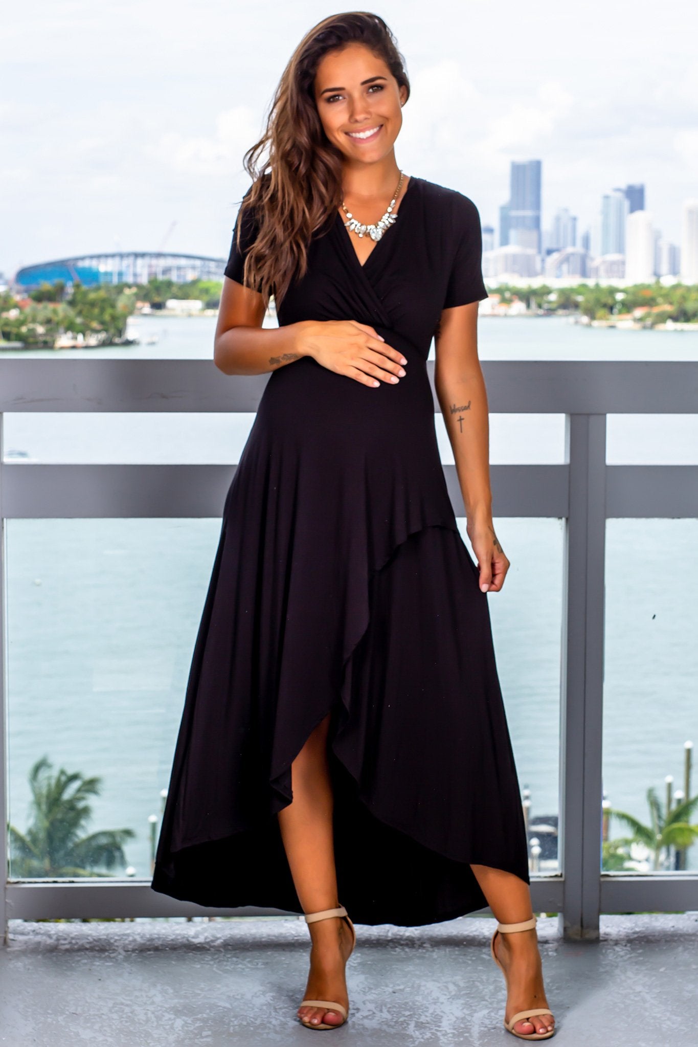 Black High Low Dress | Saved By The ...